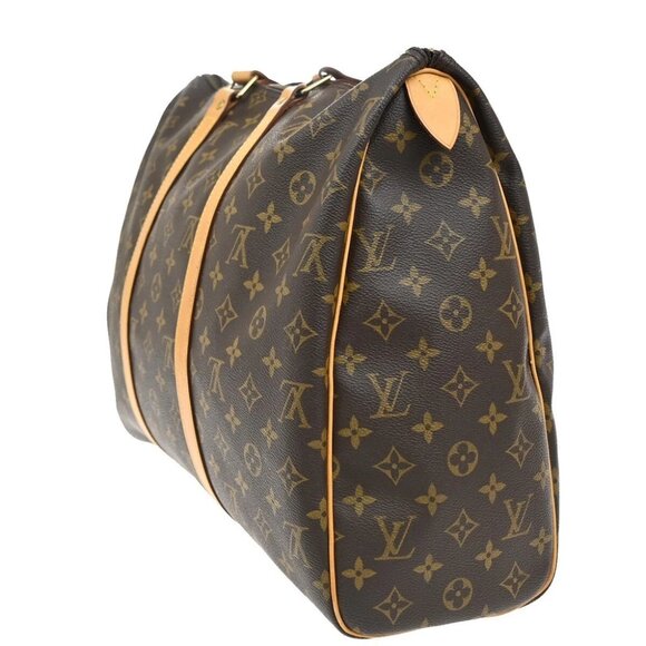 LOUIS VUITTON Flanerie 45 Shoulder Bag Monogram Leather Brown - Picture 2 of 14